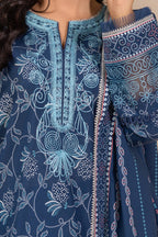 Embroidered Shirt Shalwar Dupatta - 0708