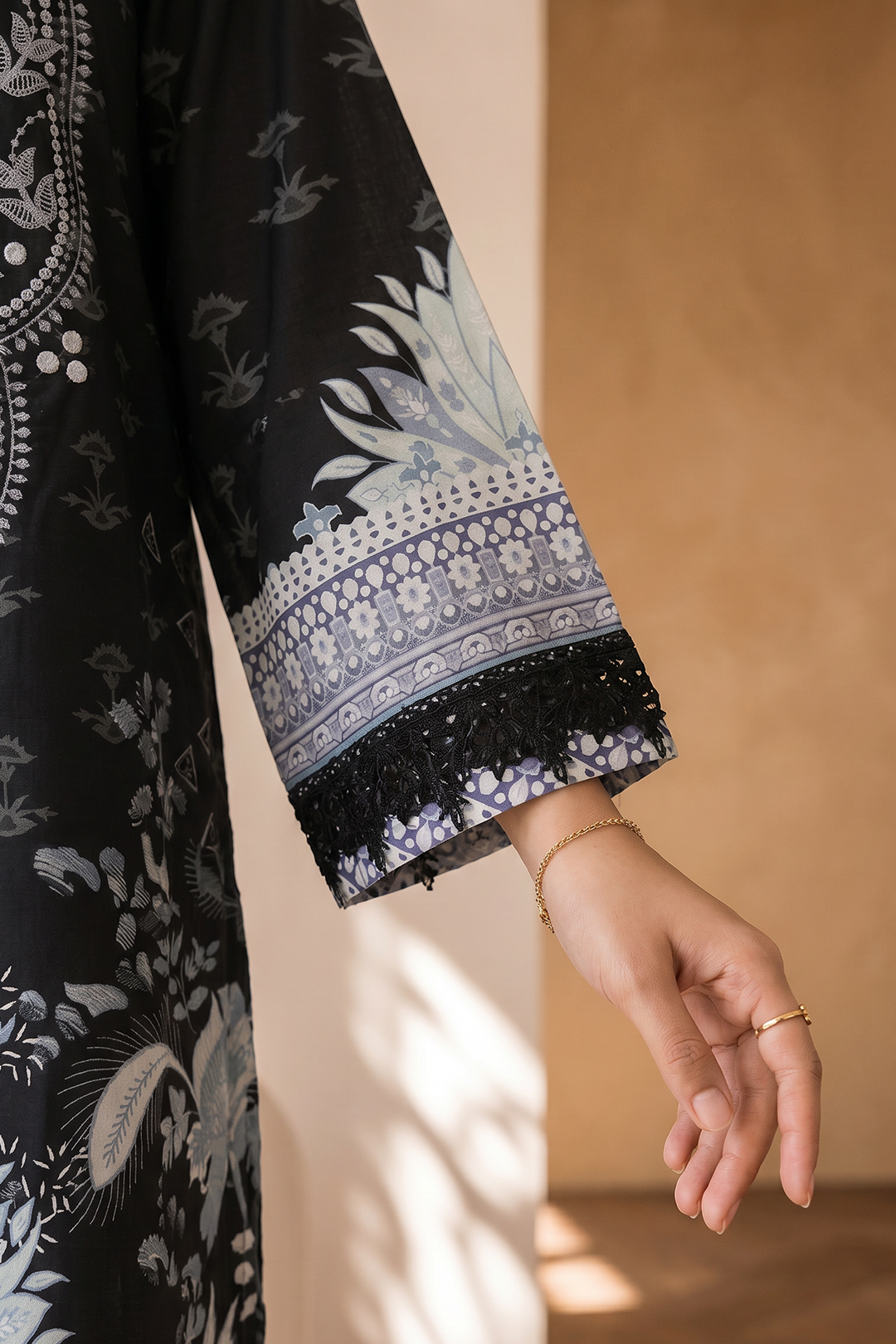 Embroidered Shirt Shalwar Dupatta - 0711