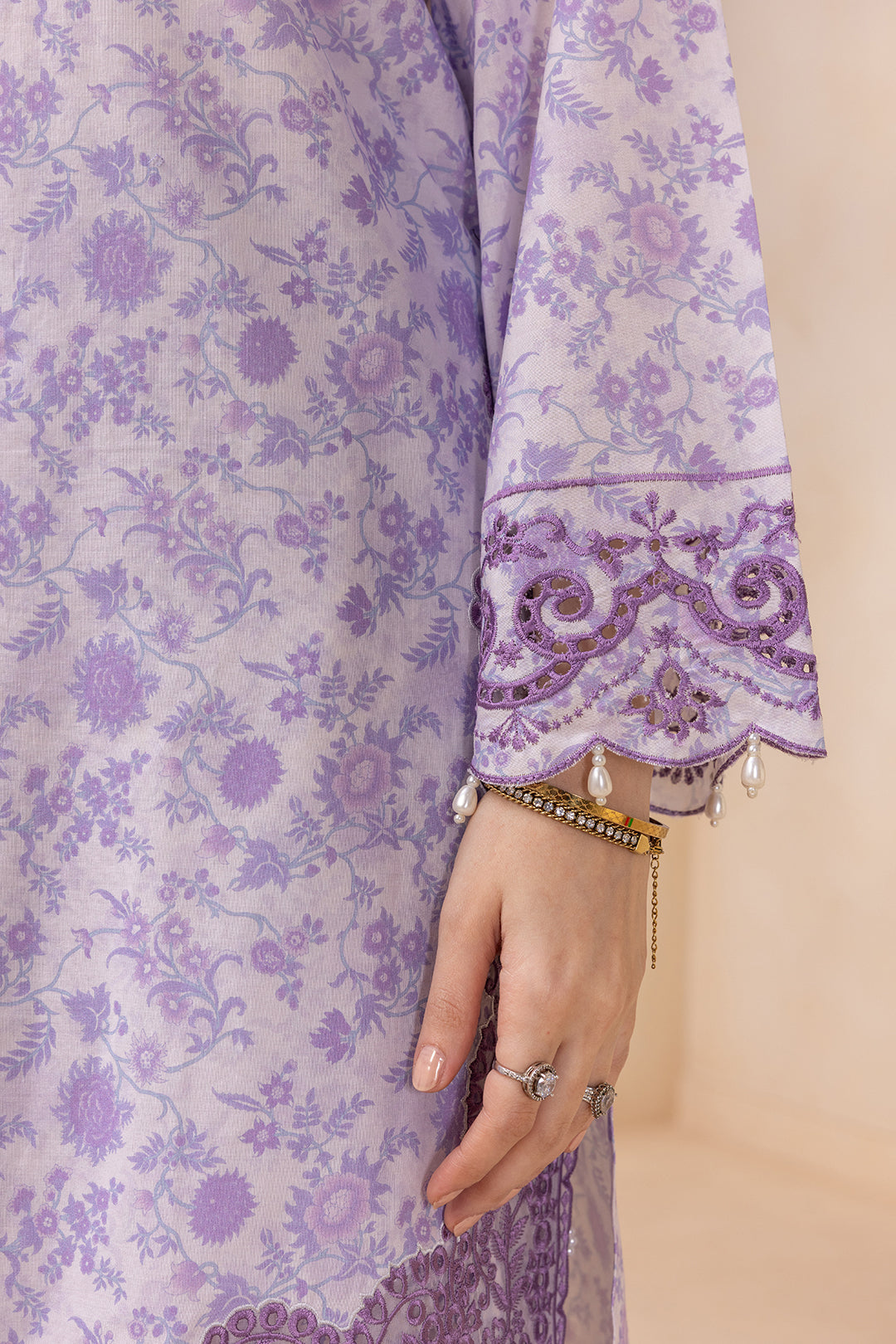 Embroidered Shirt Shalwar Dupatta - 0712