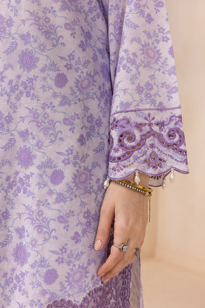 Embroidered Shirt Shalwar Dupatta - 0712