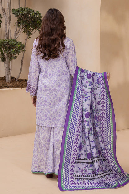 Embroidered Shirt Shalwar Dupatta - 0712