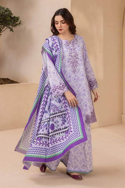 Embroidered Shirt Shalwar Dupatta - 0712