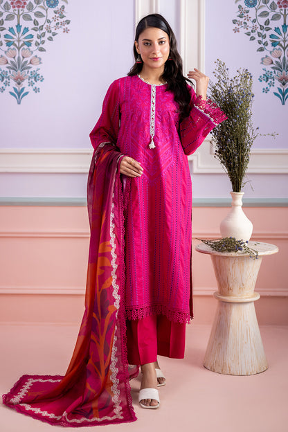 Embroidered Shirt Shalwar Dupatta - 0713