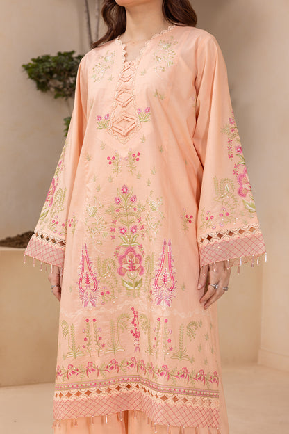 Embroidered Shirt Shalwar Dupatta - 0714