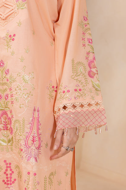 Embroidered Shirt Shalwar Dupatta - 0714
