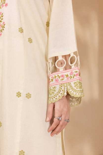 Embroidered Shirt Shalwar Dupatta - 0716
