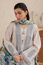 Embroidered Shirt Shalwar Dupatta - 0718