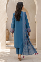 Embroidered Shirt Shalwar Dupatta - 0719