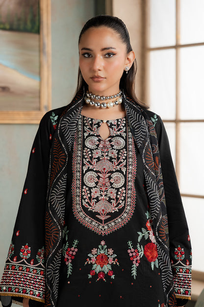 Embroidered Shirt Shalwar Dupatta - 0720