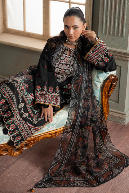 Embroidered Shirt Shalwar Dupatta - 0720
