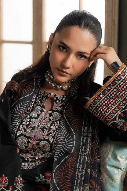 Embroidered Shirt Shalwar Dupatta - 0720