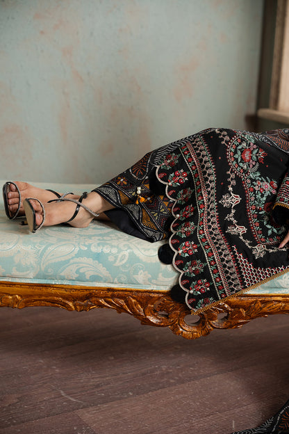 Embroidered Shirt Shalwar Dupatta - 0720