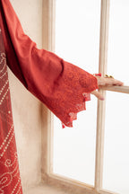 Embroidered Shirt Shalwar Dupatta - 0722