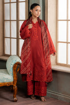 Embroidered Shirt Shalwar Dupatta - 0722