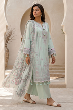 Embroidered Shirt Shalwar Dupatta - 0723