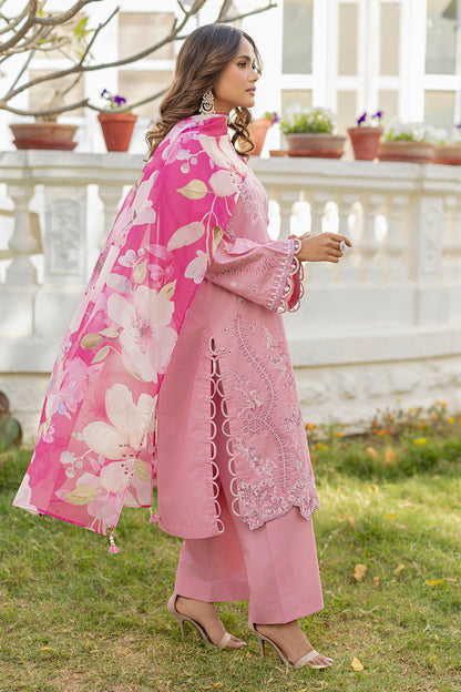 Embroidered Shirt Shalwar Dupatta - 0724