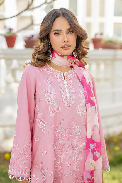 Embroidered Shirt Shalwar Dupatta - 0724