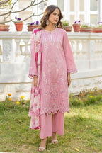 Embroidered Shirt Shalwar Dupatta - 0724