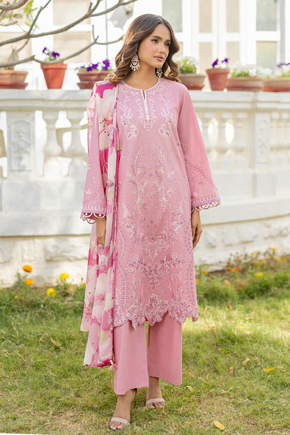 Embroidered Shirt Shalwar Dupatta - 0724