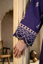 Embroidered Shirt Shalwar Dupatta - 0725