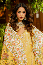 Embroidered Shirt Shalwar Dupatta - 0726