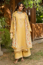 Embroidered Shirt Shalwar Dupatta - 0726