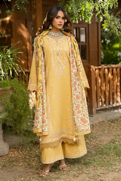 Embroidered Shirt Shalwar Dupatta - 0726