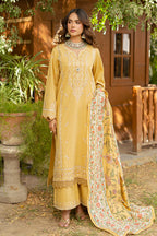 Embroidered Shirt Shalwar Dupatta - 0726