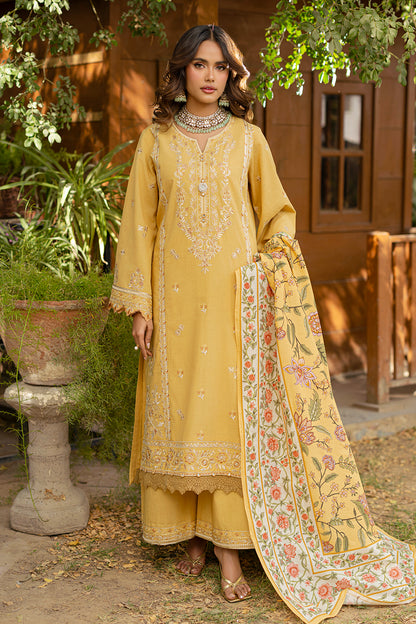 Embroidered Shirt Shalwar Dupatta - 0726