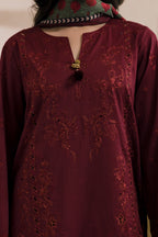 Embroidered Shirt Shalwar Dupatta - 0728