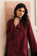 Embroidered Shirt Shalwar Dupatta - 0728