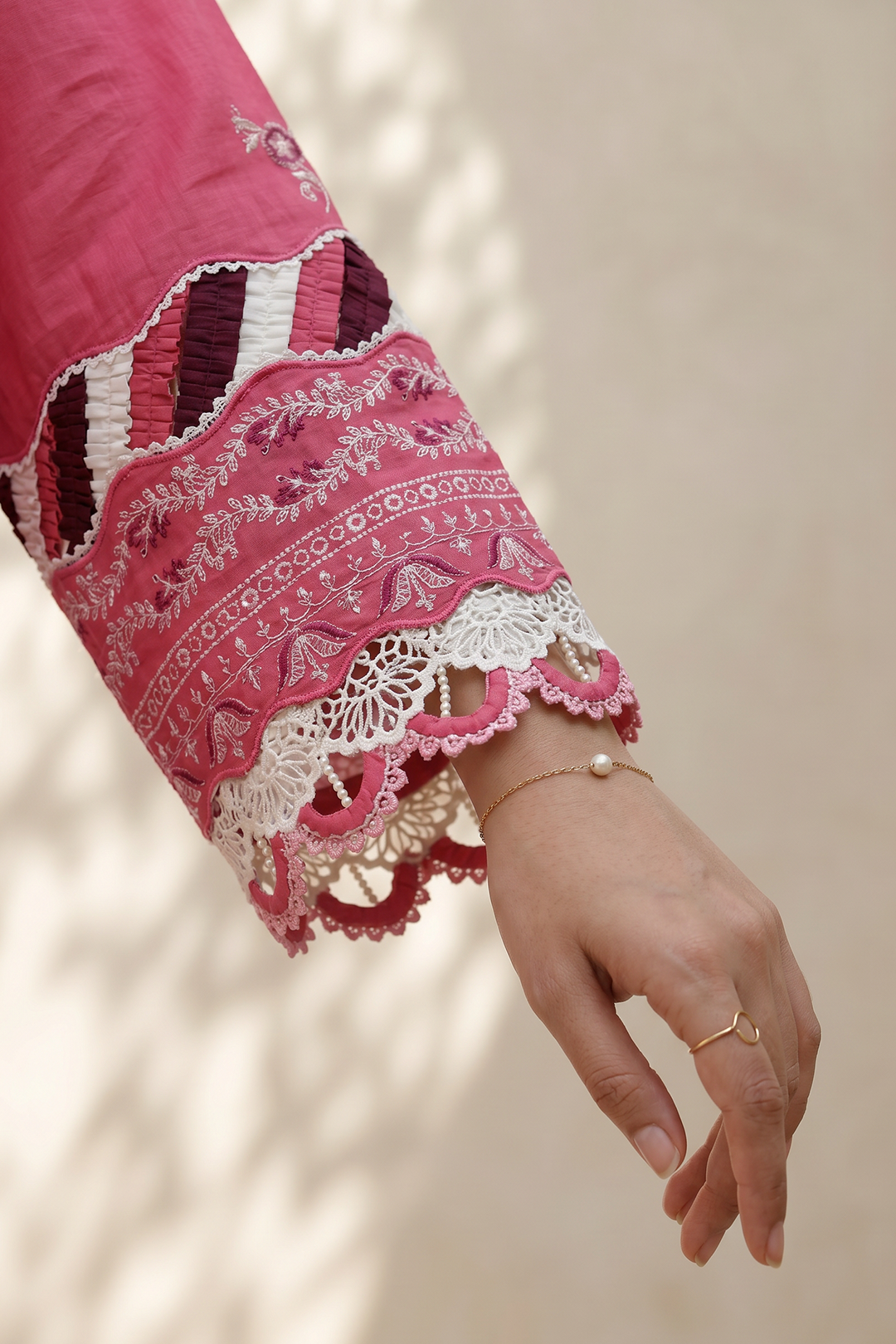 Embroidered Shirt Shalwar Dupatta - 0729