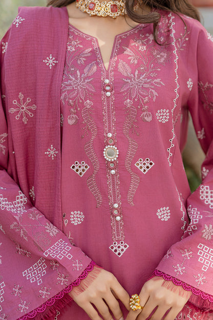 Embroidered Shirt Shalwar Dupatta - 0730