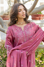 Embroidered Shirt Shalwar Dupatta - 0730