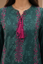 Embroidered Shirt Shalwar Dupatta - 0773