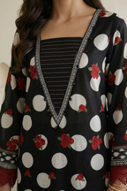 Embroidered Shirt Shalwar Dupatta - 0777