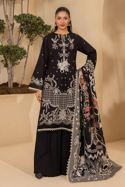 Embroidered Shirt Shalwar Dupatta - 0778