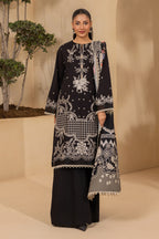 Embroidered Shirt Shalwar Dupatta - 0778