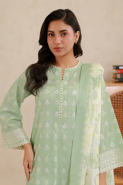 Embroidered Shirt Shalwar Dupatta - 0780