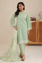Embroidered Shirt Shalwar Dupatta - 0780