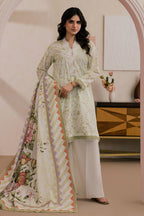 Embroidered Shirt Shalwar Dupatta - 0781