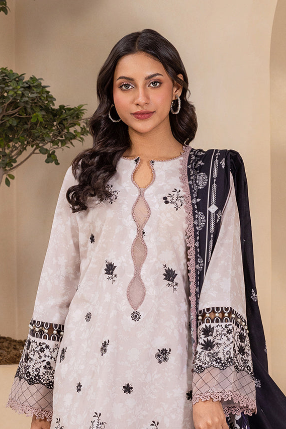 Embroidered Shirt Shalwar Dupatta - 0782