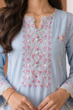 Embroidered Shirt Shalwar Dupatta - 0783
