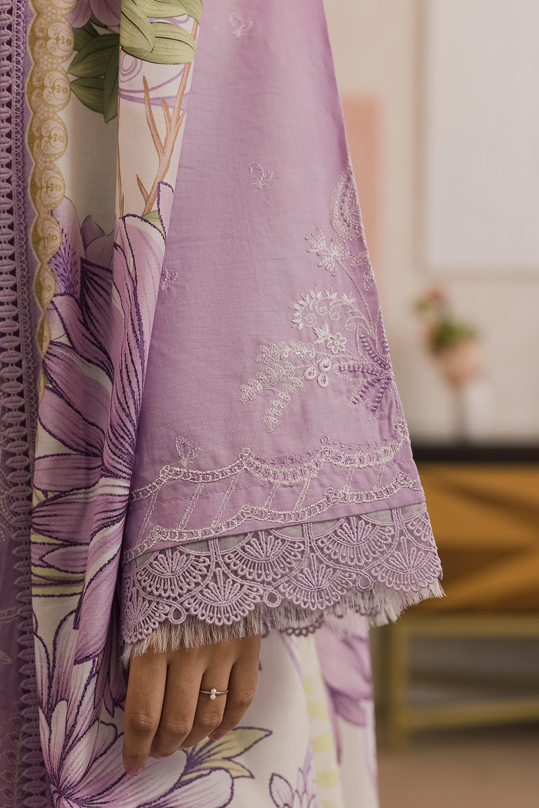 Embroidered Shirt Shalwar Dupatta - 0786