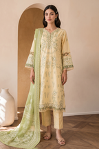 Embroidered Shirt Shalwar Dupatta - 0787