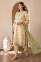 Embroidered Shirt Shalwar Dupatta - 0787