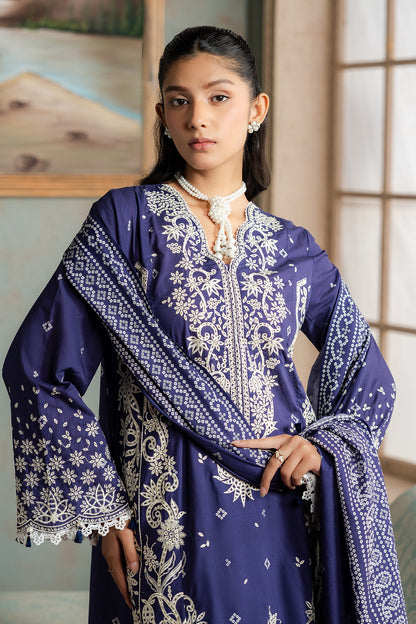 Embroidered Shirt Shalwar Dupatta - 0788