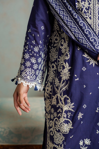 Embroidered Shirt Shalwar Dupatta - 0788