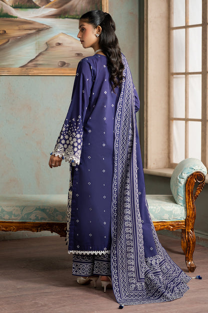 Embroidered Shirt Shalwar Dupatta - 0788