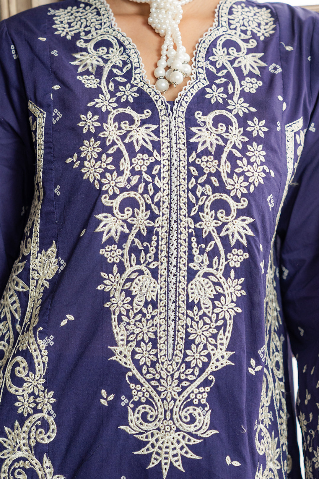 Embroidered Shirt Shalwar Dupatta - 0788